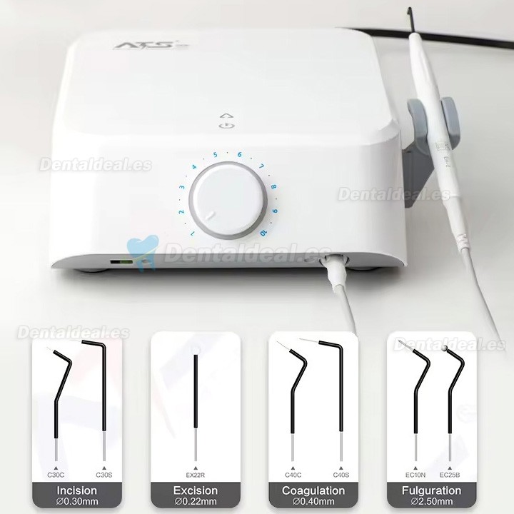 Neway ATS-S1 Electrobistur&iacute; Dental de Alta Frecuencia 40W con 7 Electrodos